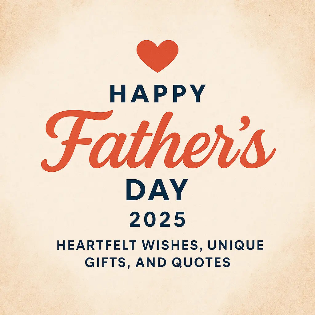 ONE6B　FATHER‘S DAY 2025LIMITED EDITION Father's Day 2025: Heartfelt Wishes, Unique Gifts, and Quotes