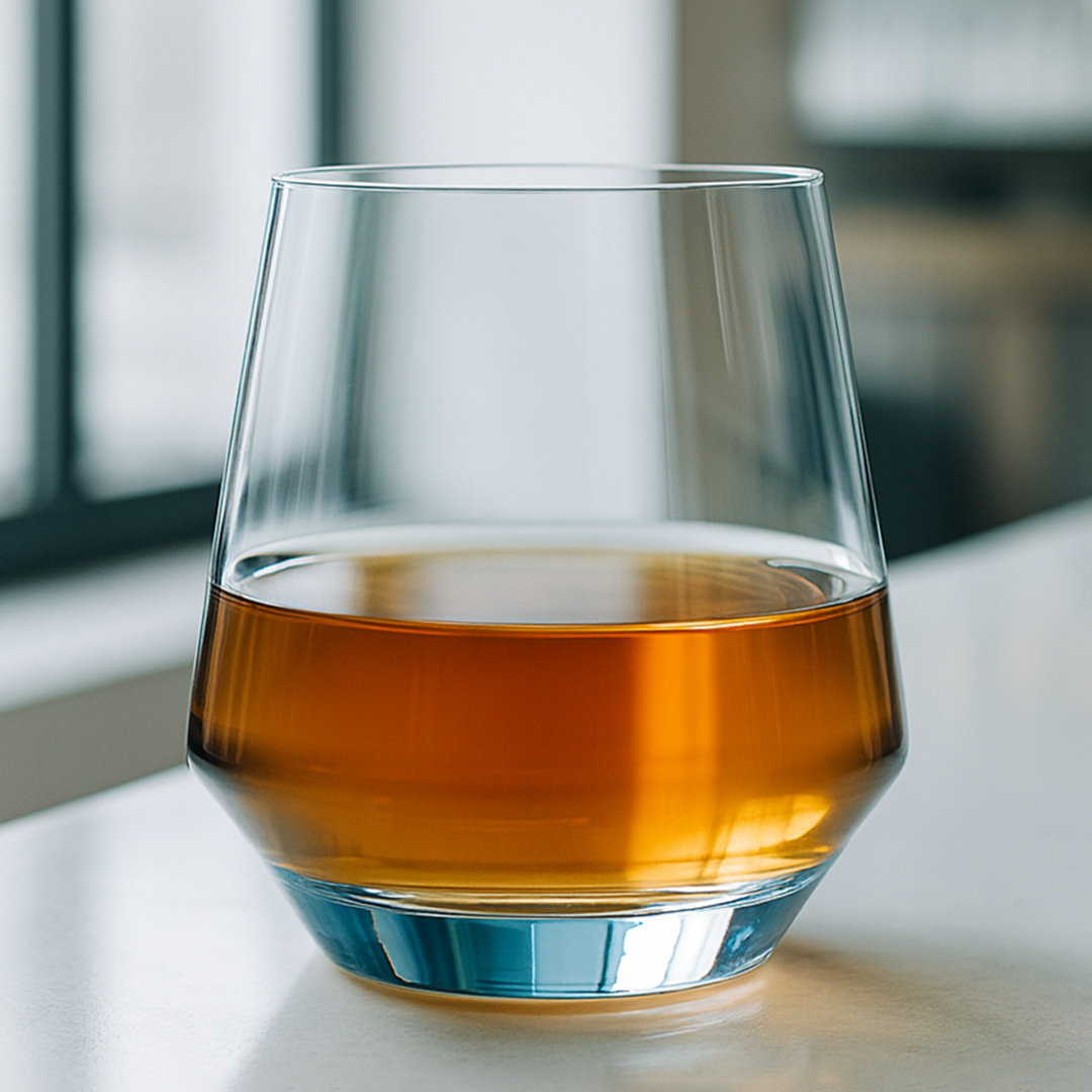 Lead Free Blue Cocktail Glass Set of 6 270ml BlackCarrot