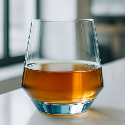 Lead Free Blue Cocktail Glass Set of 6 270ml BlackCarrot