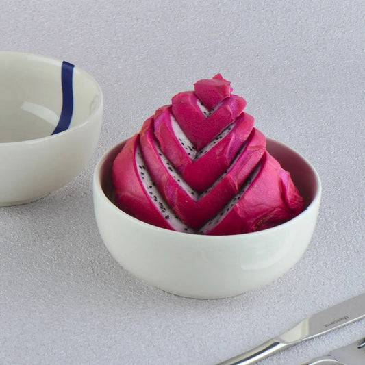 Premium TAMO (White) Serving Bowl BlackCarrot