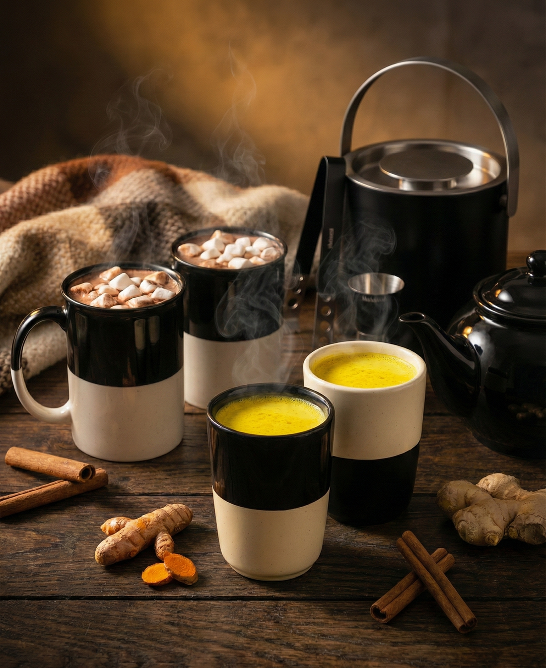 10 Healing Winter Drinks to Beat Cough & Cold | The Black Carrot Wellness Edit