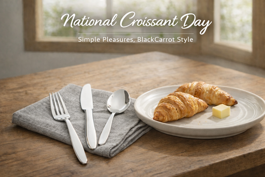 National Croissant Day BlackCarrot