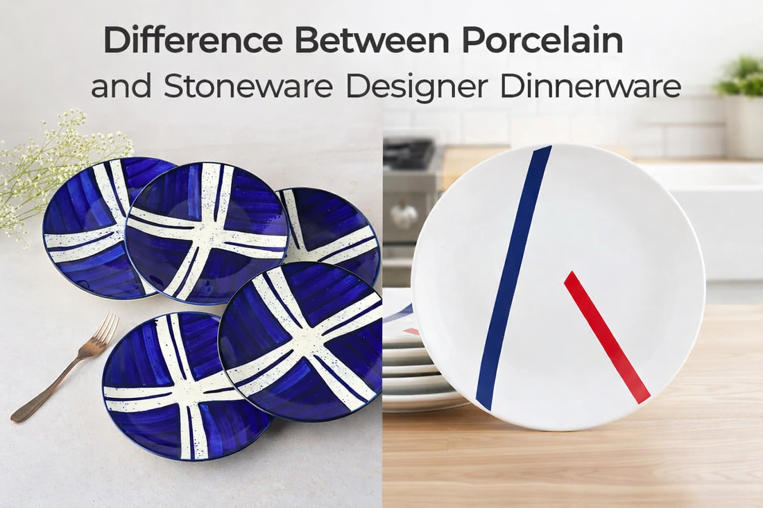 Difference Between Porcelain and Stoneware Designer Dinnerware