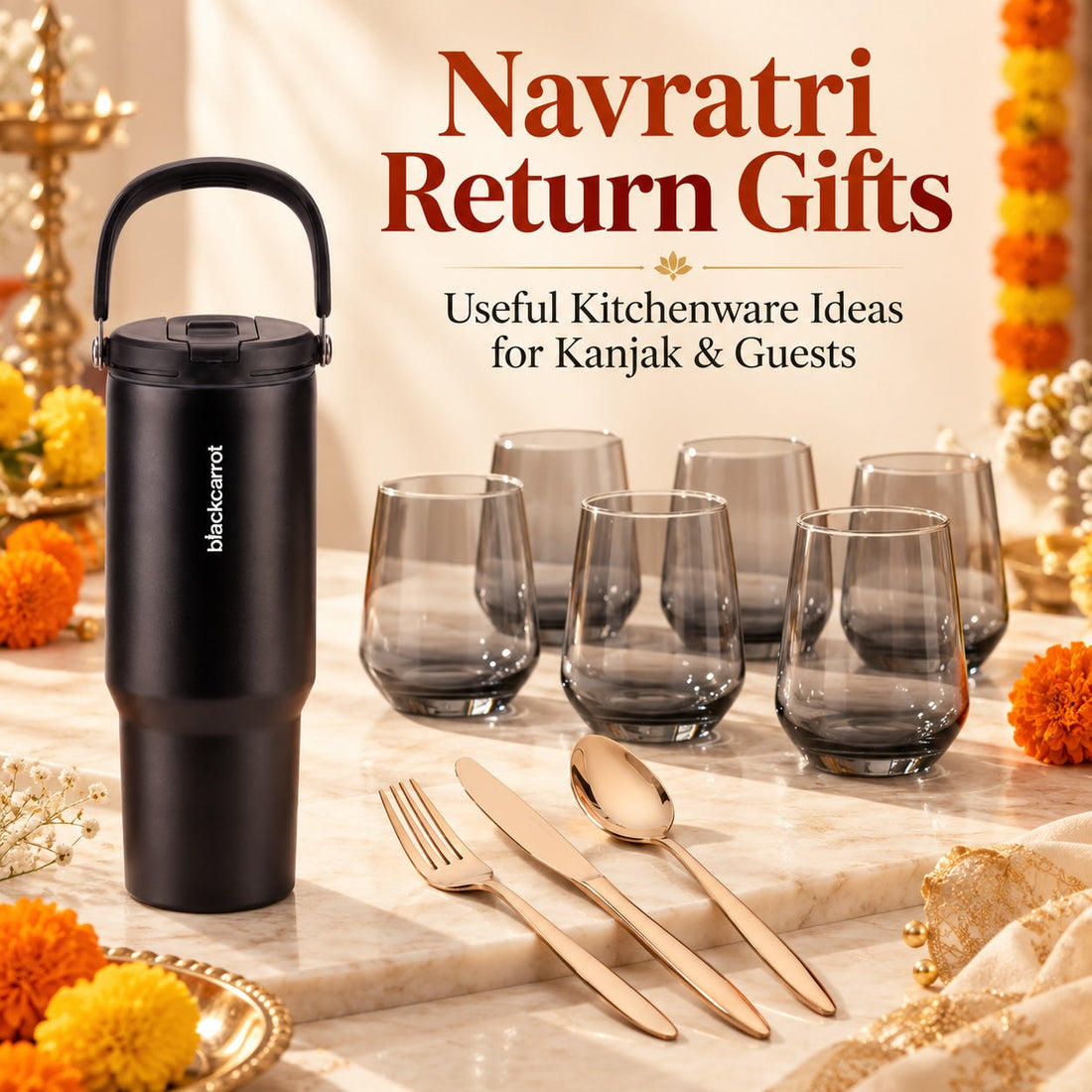 Navratri Return Gifts: Useful Kitchenware Ideas for Guests & Kanjak Pujan