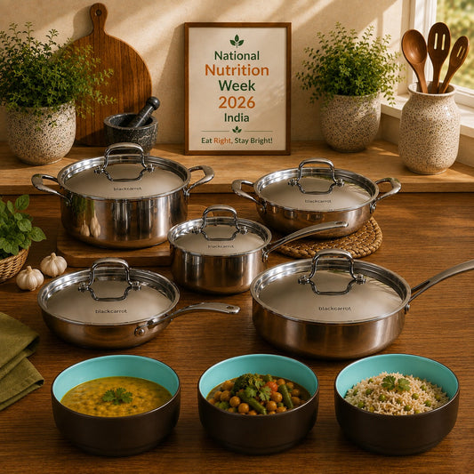 National Nutrition Week 2026: Best Cookware for Everyday Indian Cooking