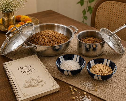 How to Make Modak Filling Without Burning or Sticking