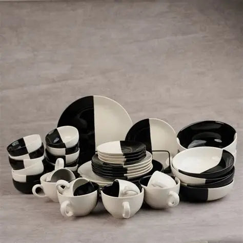 ceramic dinnerware india, bone china alternative, lead free dinnerware, vegan dinnerware india, stoneware dinner set, porcelain dinner set, toxin free dinnerware, blackcarrot