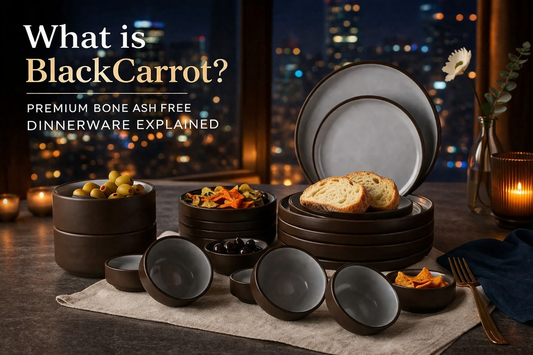 What is BlackCarrot? Premium Bone Ash Free Dinnerware Explained BlackCarrot