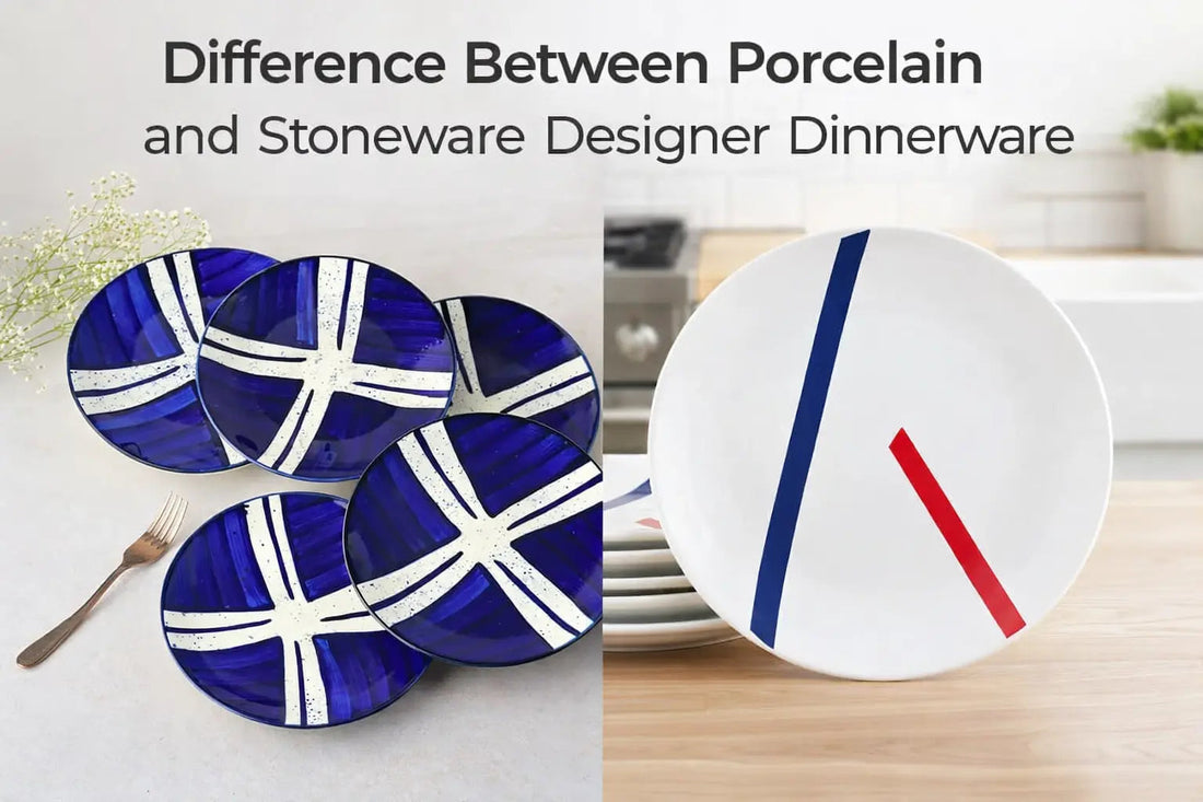 Difference Between Porcelain and Stoneware Designer Dinnerware BlackCarrot