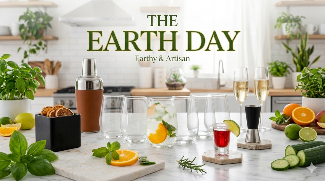 Celebrate Earth Day with Sustainable Glassware for Everyday Use