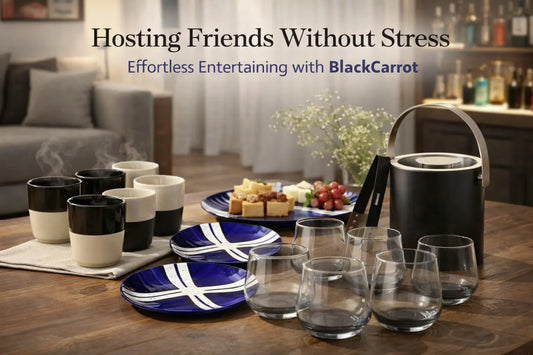 Hosting Friends Without Stress BlackCarrot