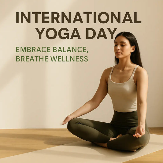 🧘‍♀️ International Yoga Day: Embrace Balance, Breathe Wellness 🌱 BlackCarrot
