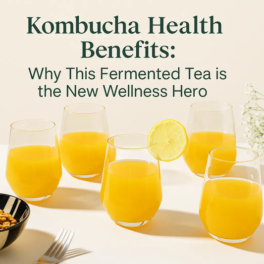 Kombucha Health Benefits: Why This Fermented Tea is the New Wellness Hero BlackCarrot