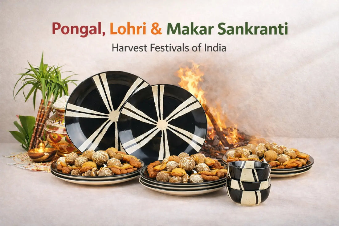 Blackcarrot Splash Dinner set