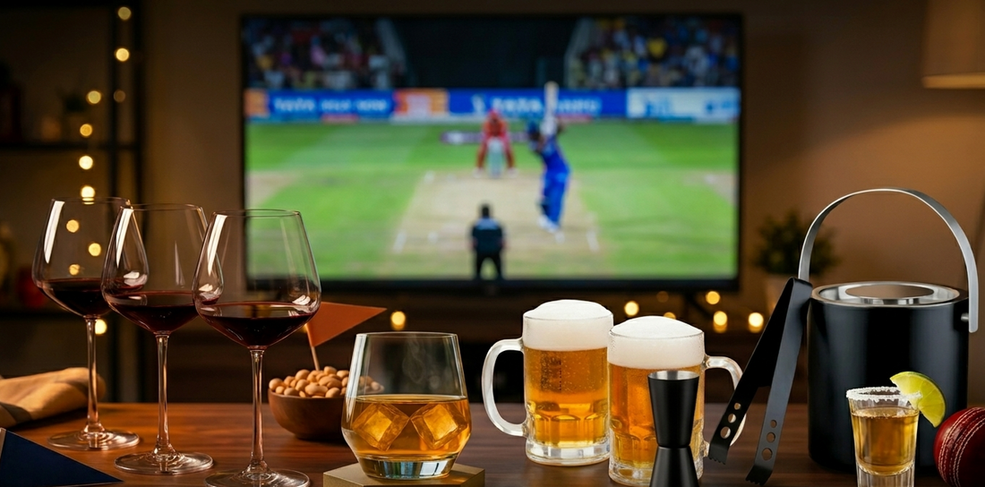 Home bar setup for IPL nights: must-have bar accessories BlackCarrot
