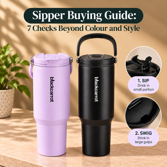Sipper Buying Guide: 7 Checks Beyond Colour and Style