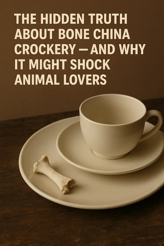 The Hidden Truth About Bone China Crockery — And Why It Might Shock Animal Lovers BlackCarrot