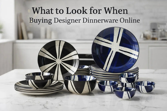What to Look for When Buying Designer Dinnerware Online BlackCarrot