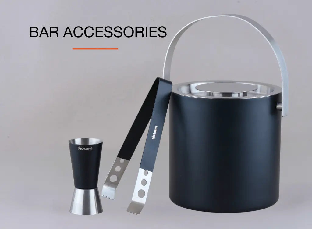 bar accessories india, buy bar accessories online, quality bar tools, home bar essentials, stylish barware, premium bar accessories, blackcarrot