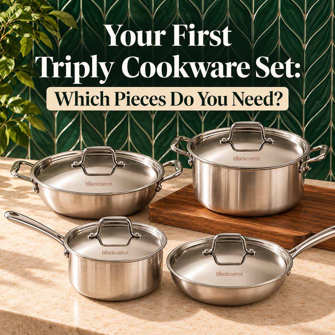 Your First Triply Cookware Set: Which Pieces Do You Need?
