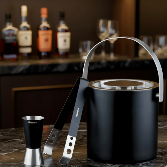 Bhai Dooj gifting ideas by BlackCarrot — elegant stainless steel bar accessories and lead-free glassware, perfect for modern Indian celebrations.