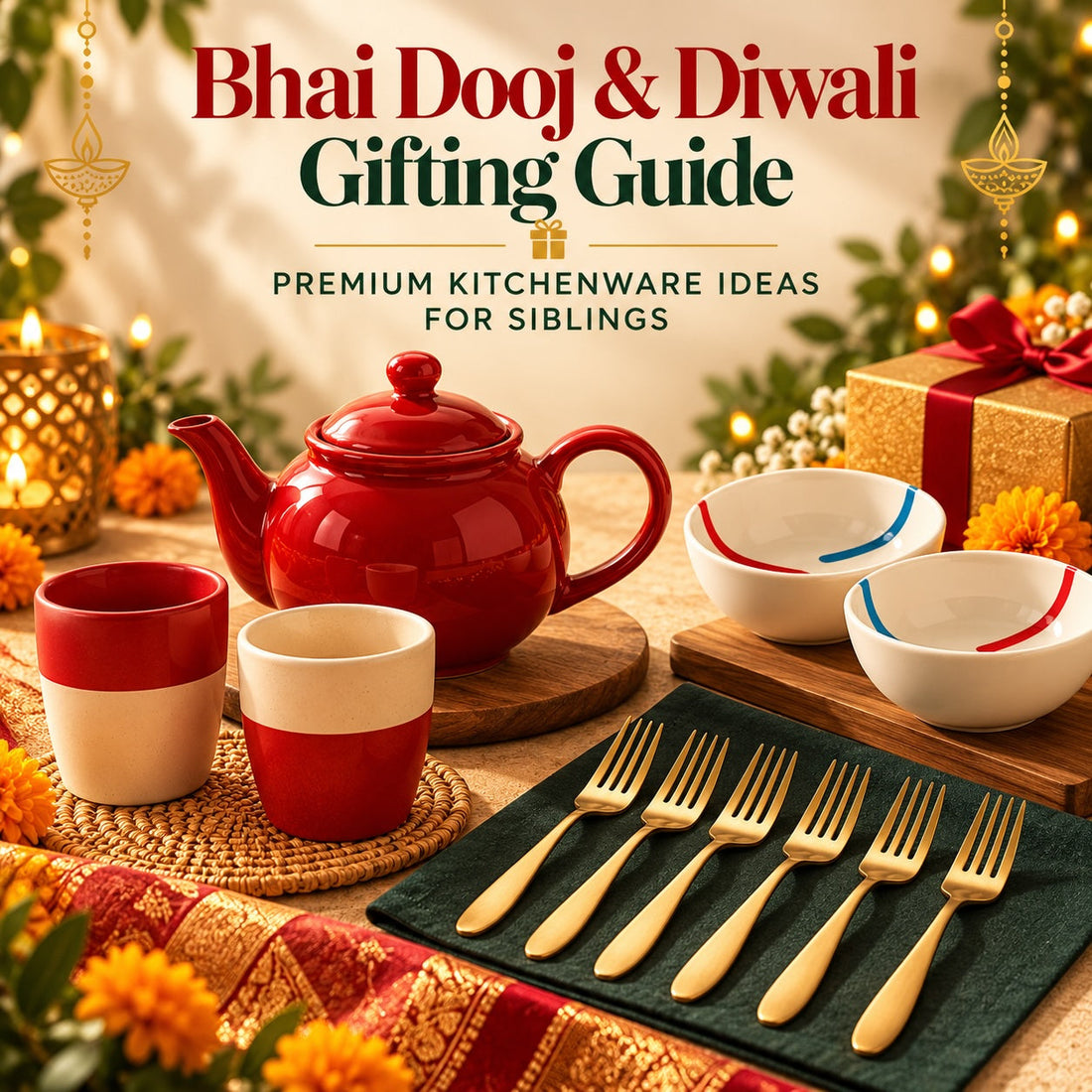 Bhai Dooj & Diwali Gifting: Premium Kitchenware Ideas for Siblings