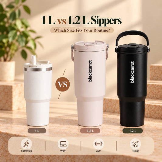 1 L vs 1.2 L Sippers: Which Size Fits Your Routine?