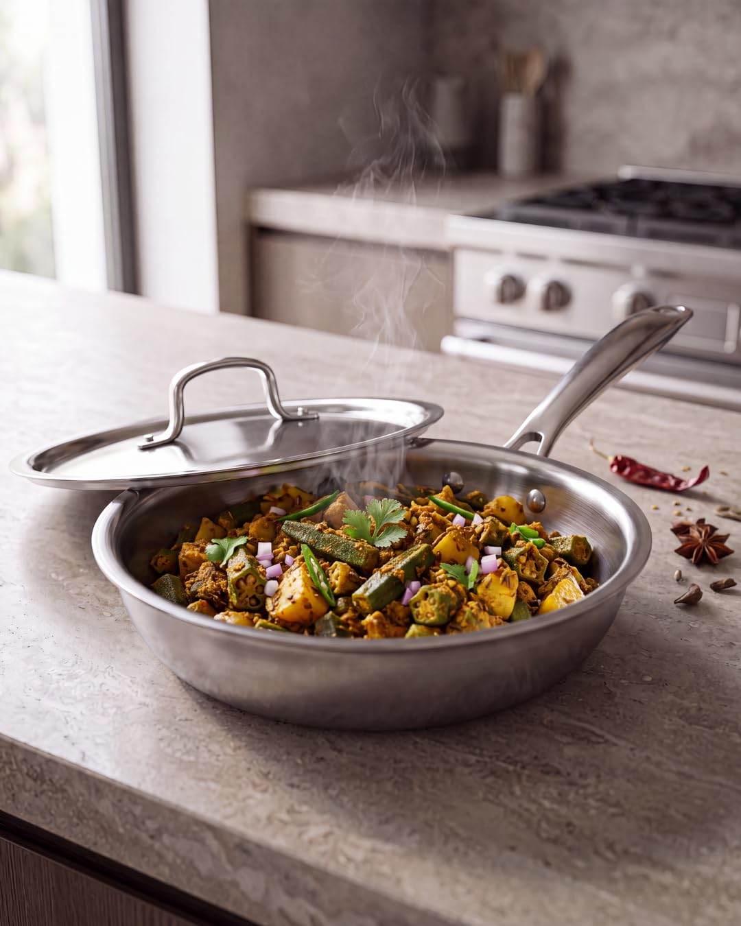 BlackCarrot-PureCook-Triply-Stainless-Steel-Fry-Pans-for-Everyday-Cooking BlackCarrot