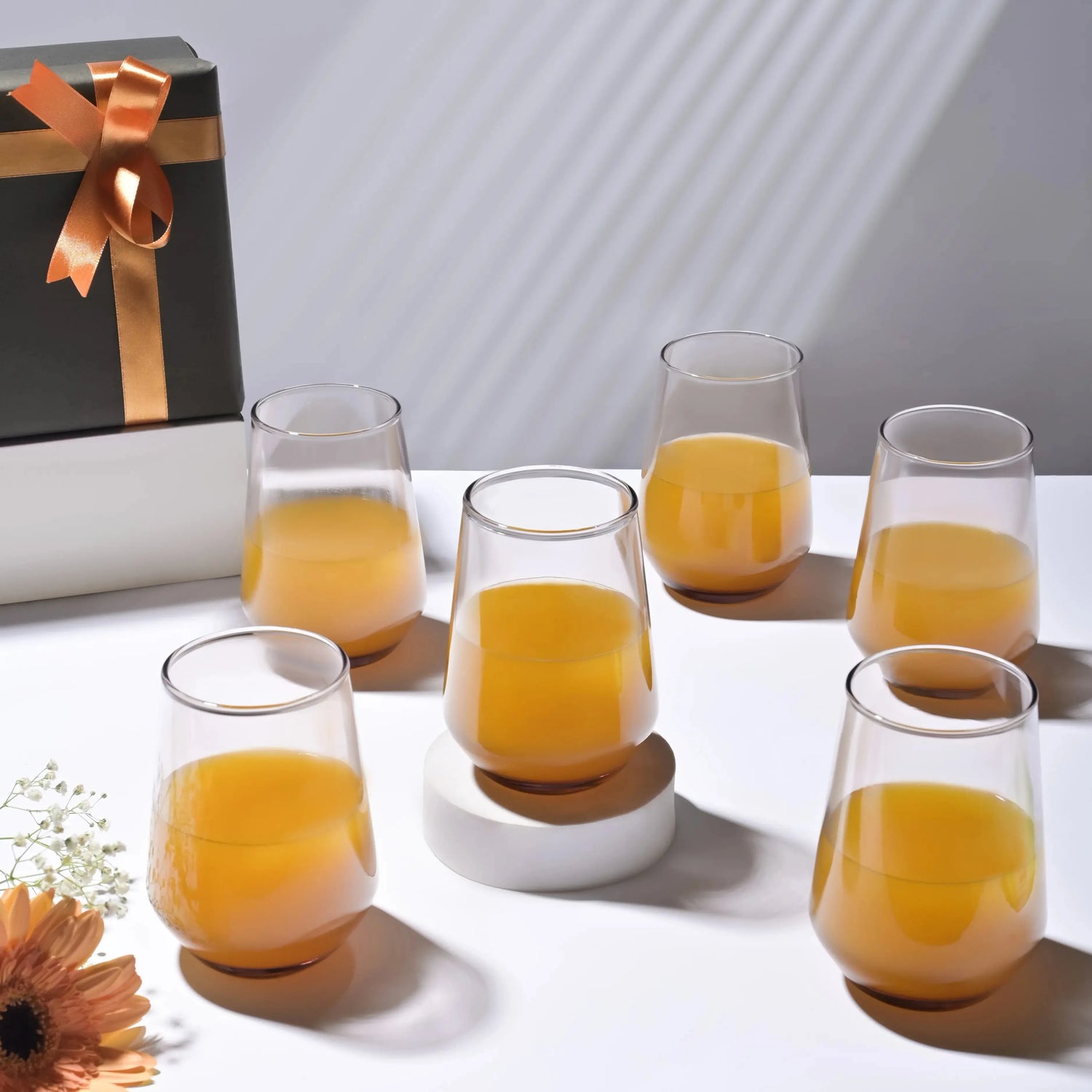 Water/Juice Glasses BlackCarrot