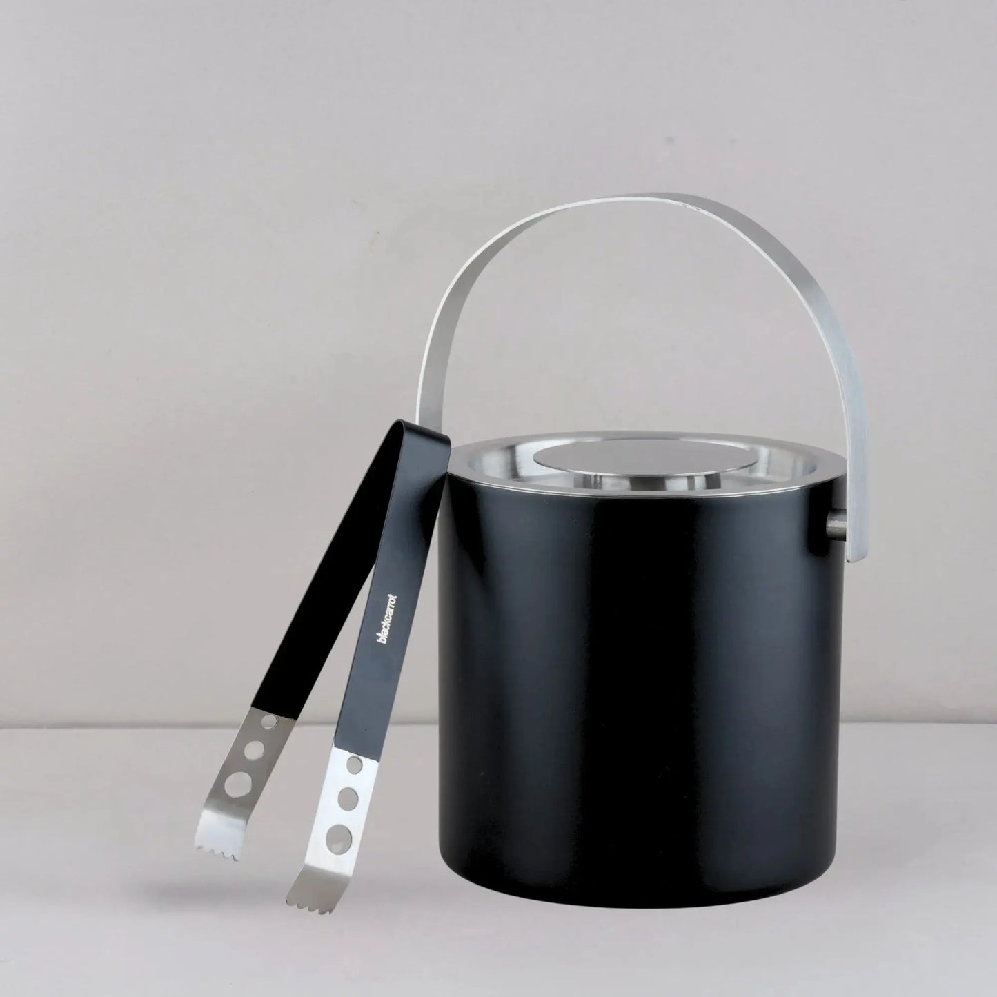 304 Grade Stainless Steel Black Ice Tong BlackCarrot