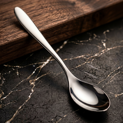Black Carrot 304 Food Grade Stainless Steel Silver Mirror Finish Cutlery Set of 3 BlackCarrot