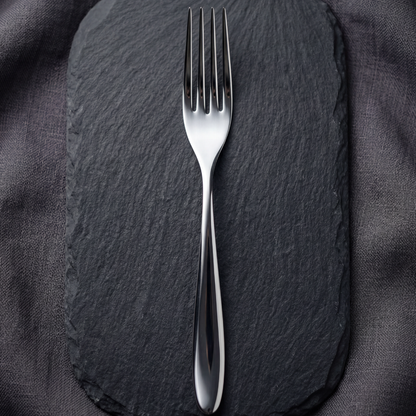 Black Carrot 304 Food Grade Stainless Steel Silver Mirror Finish Cutlery Set of 3 BlackCarrot