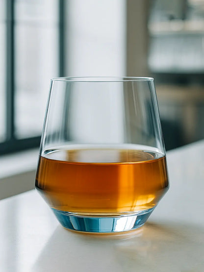 Black Carrot Lead Free Blue Cocktail Glass Set of 6 270ml BlackCarrot