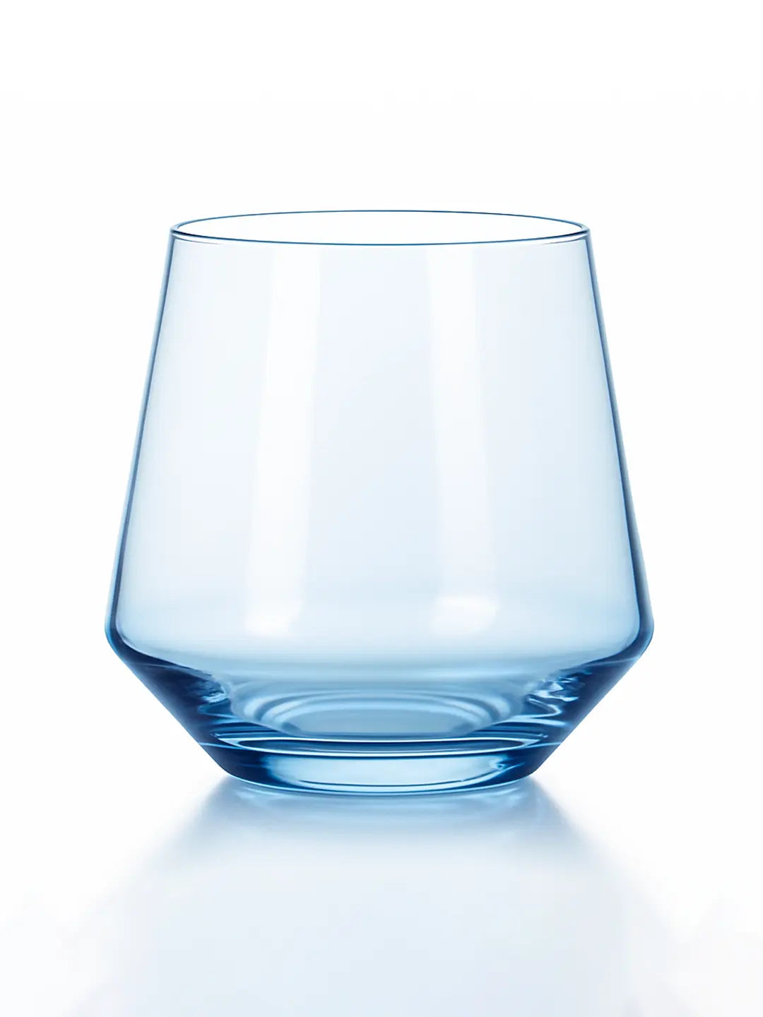 Black Carrot Lead Free Blue Cocktail Glass Set of 6 270ml BlackCarrot