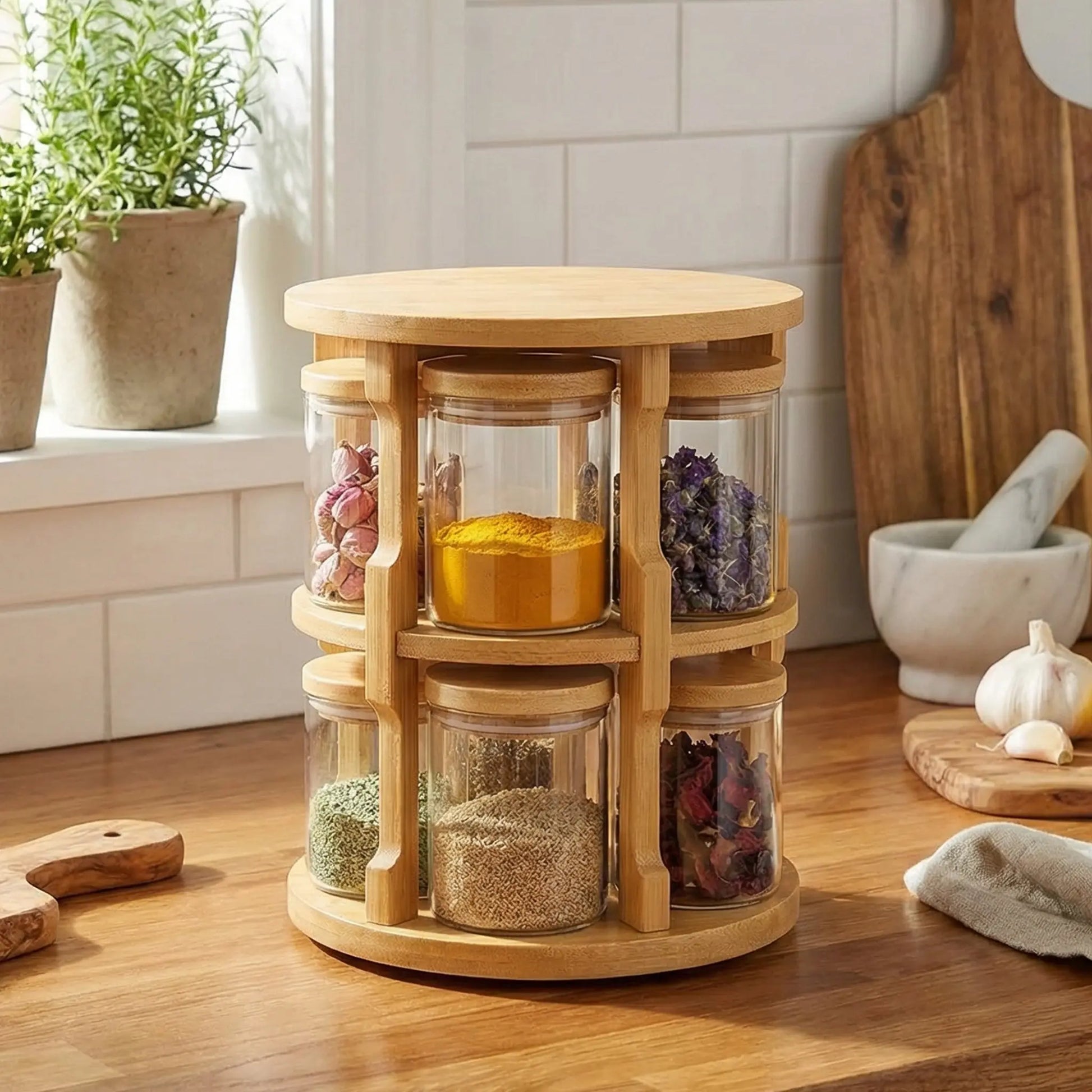 BlackCarrot-lead-free-glass-spice-rack-with-airtight-lids-360-degree-spinning-mechanism-premium-spice-storage-for-kitchen-10-jars