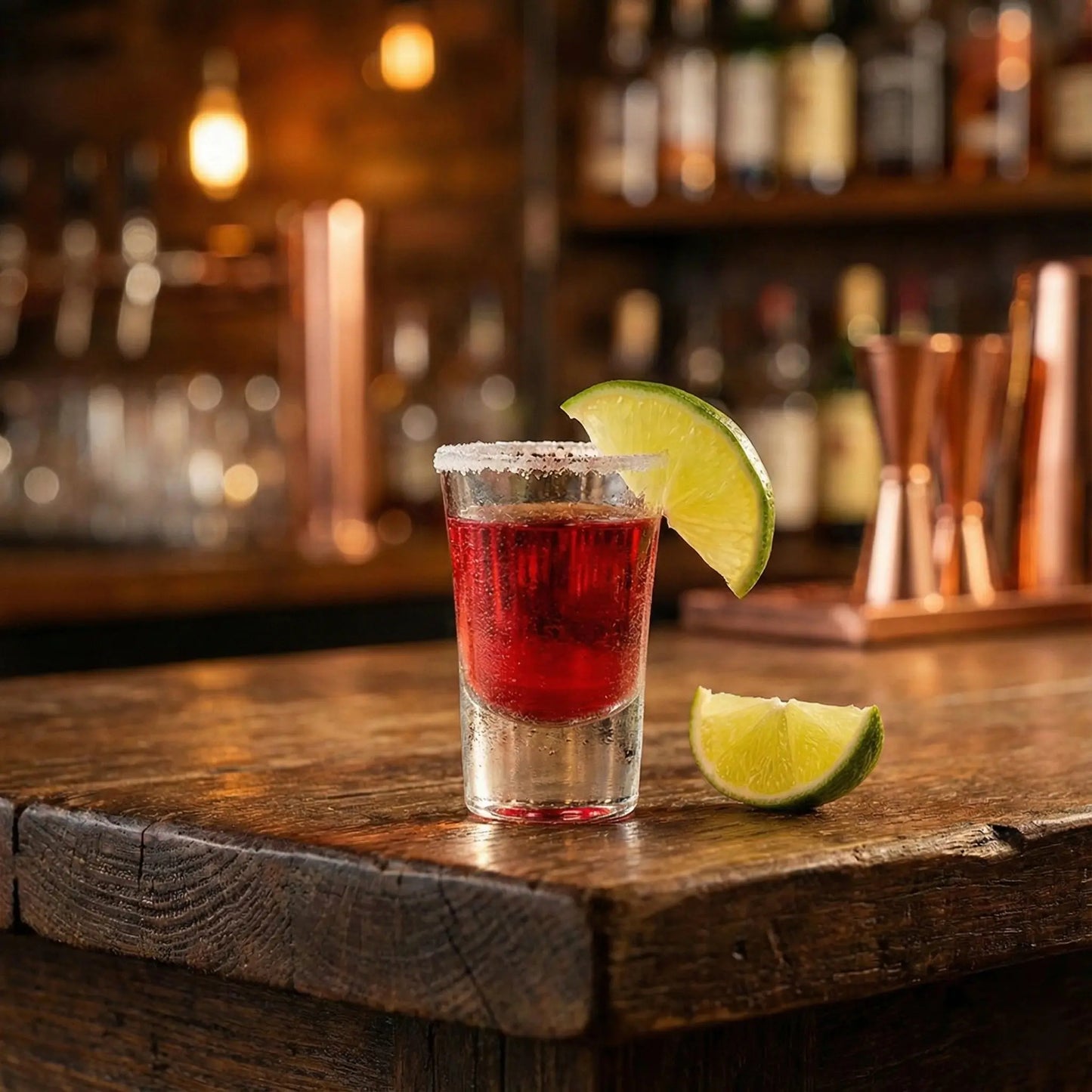 Black Carrot Transparent Shot Glass for Tequila Vodka Set of 6 40ml BlackCarrot