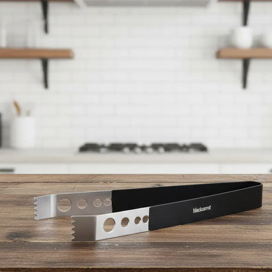 Black Carrot's Black Ice Tong 304 Food Grade Stainless Steel BlackCarrot