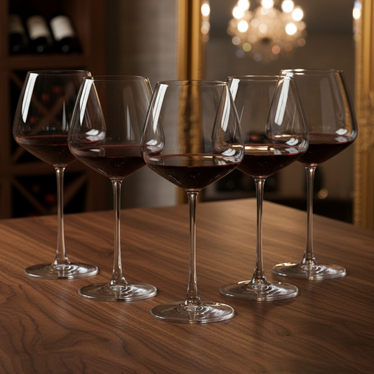 Lead-Free-Transparent-Wine-Glass Set-of-6-460ml