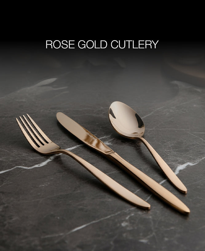 Rose Gold Cutlery