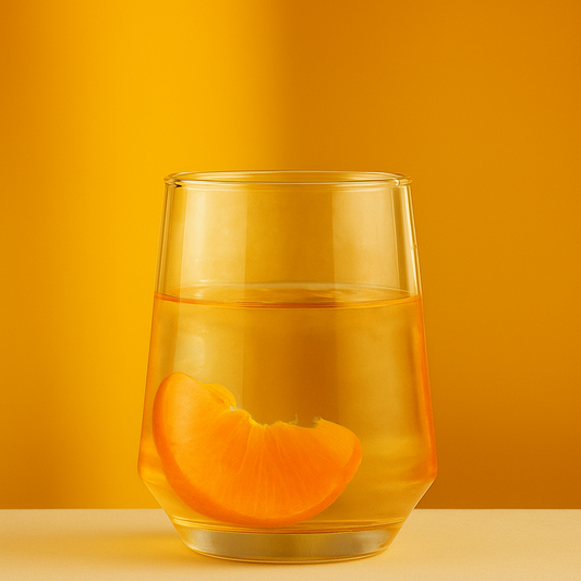 Lead Free Golden Water Glass Set of 6 390ml BlackCarrot