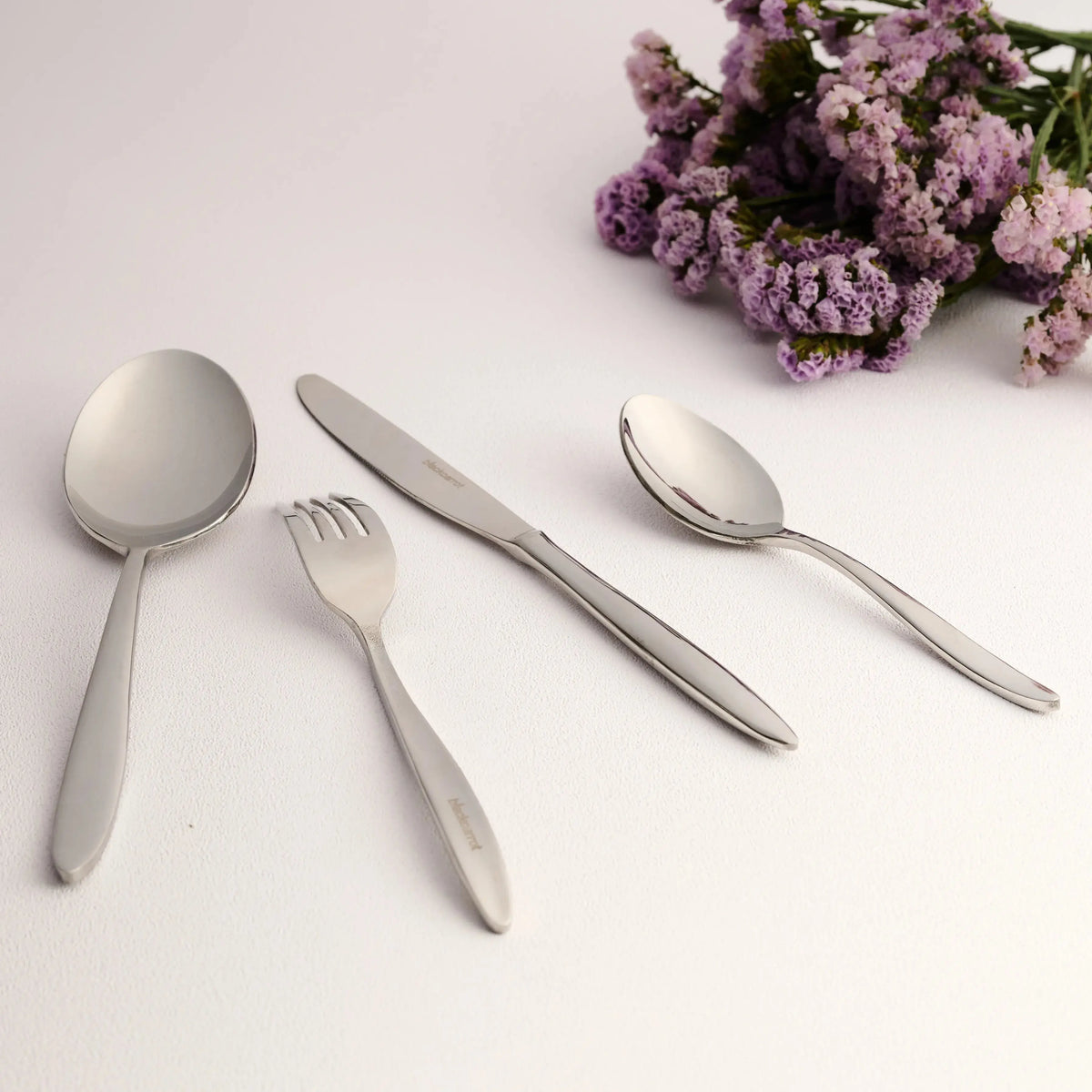 Service Spoon Set Silver Serving Spoon Set of 2 | Black Carrot – BlackCarrot