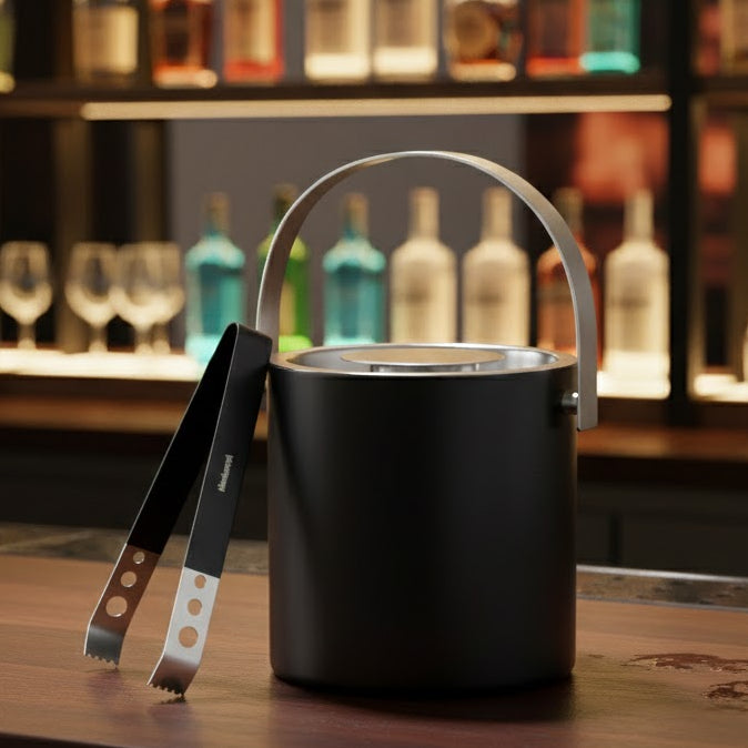 Black Carrot's Black Bar Set of 2 - 304 Food Grade Stainless Steel BlackCarrot